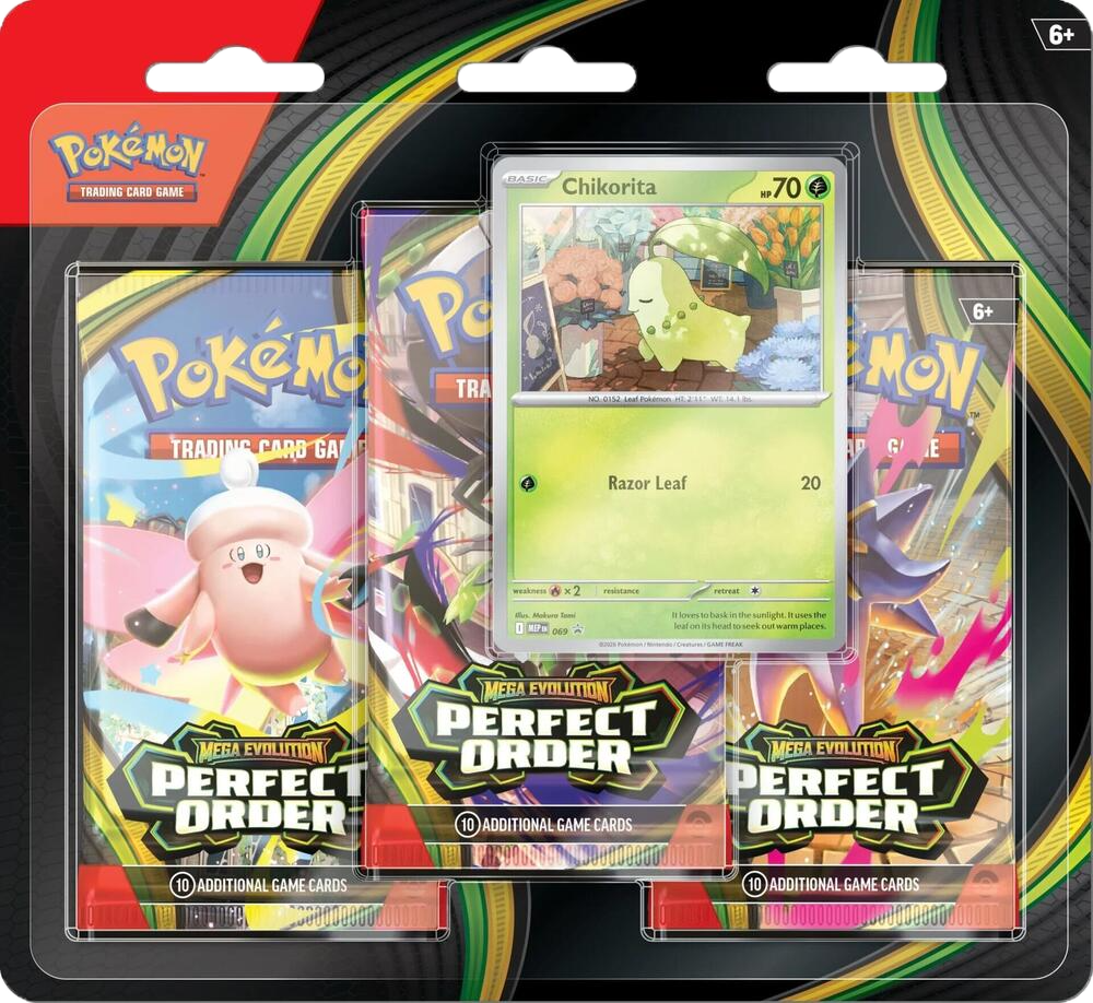Perfect Order - 3-Pack Blister