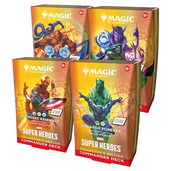 ***MTG Marvel Super Heroes Collector Commander Deck