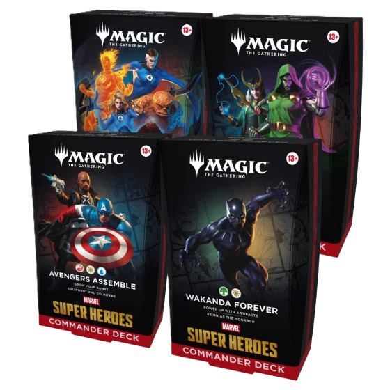 ***MTG Marvel Super Heroes Commander Deck