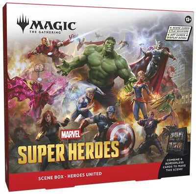 MTG Marvel Super Heroes Scene Box