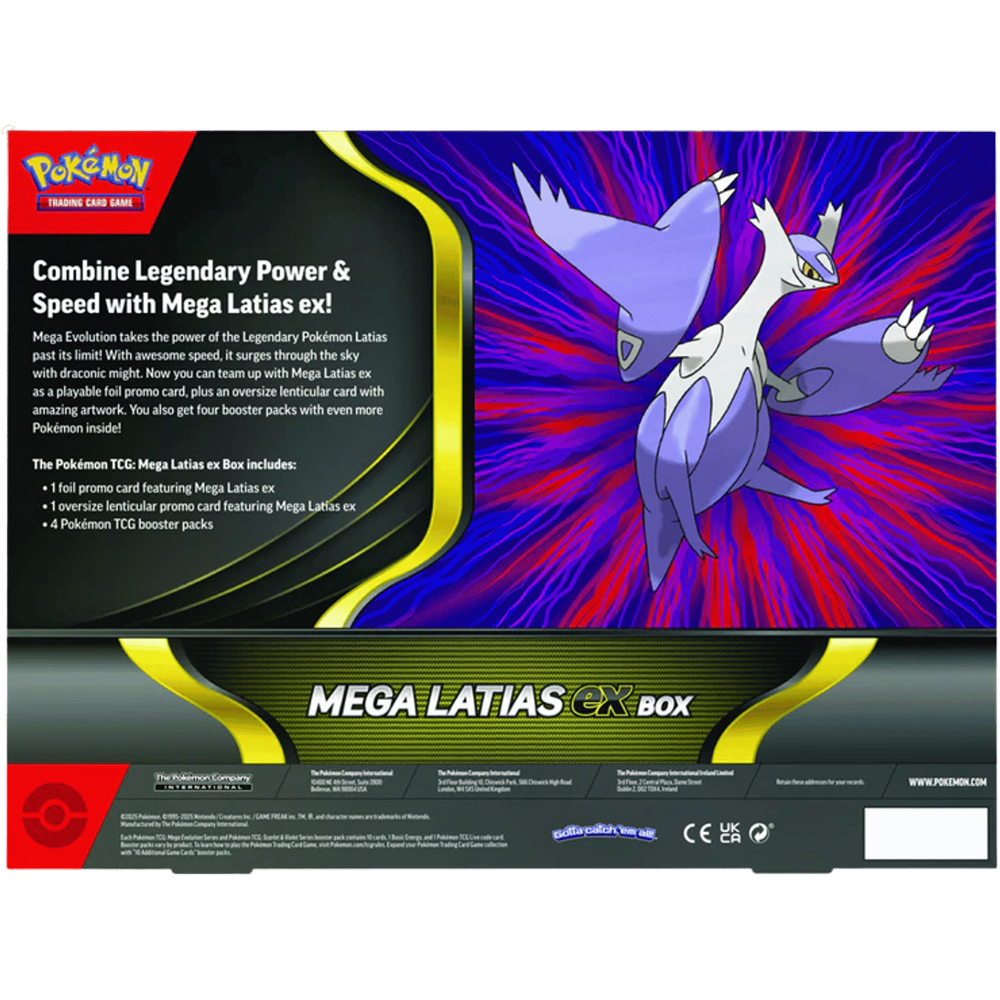 pokemon trading card games mega latias ex box Mega Evolution