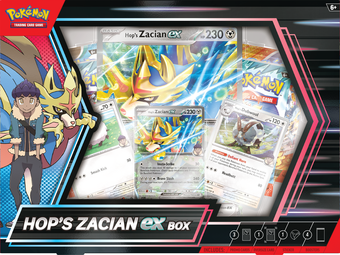Hop's Zacian ex Box