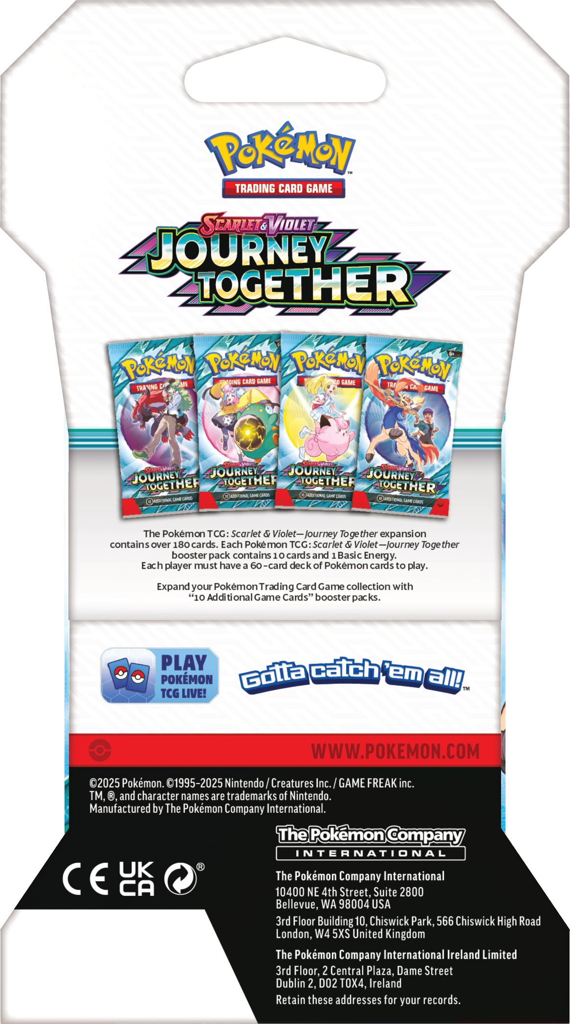 Journey Together - Sleeved Booster