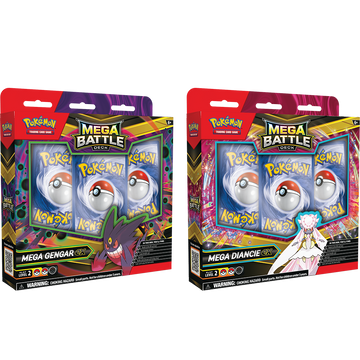 Mega Battle Deck - Mega Gengar & Mega Diancie
