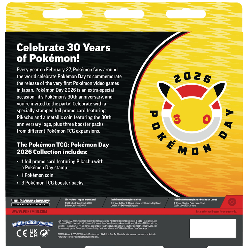 Pokémon Day 2026 Collection