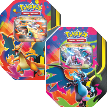 Spring Tin 2026 - Mega Charizard X & Y ex