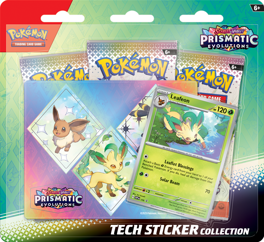 Prismatic Evolutions - Tech Sticker Collection