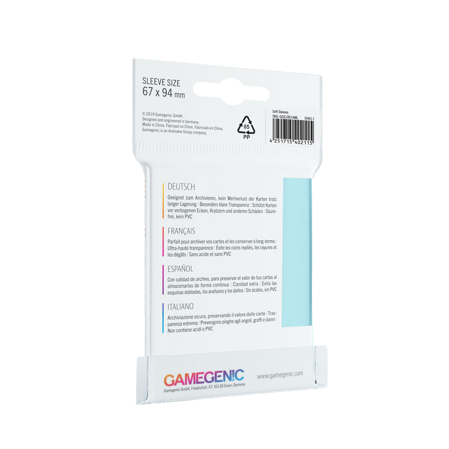 Soft Sleeves - GameGenic